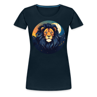 Thumbnail for Women's Mystic Leo Premium T-Shirt - deep navy