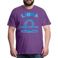 Thumbnail for Men's Power Words Libra Premium T-Shirt - purple