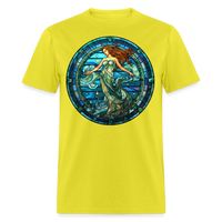 Thumbnail for Men's Mosaic Aquarius Classic T-Shirt - yellow