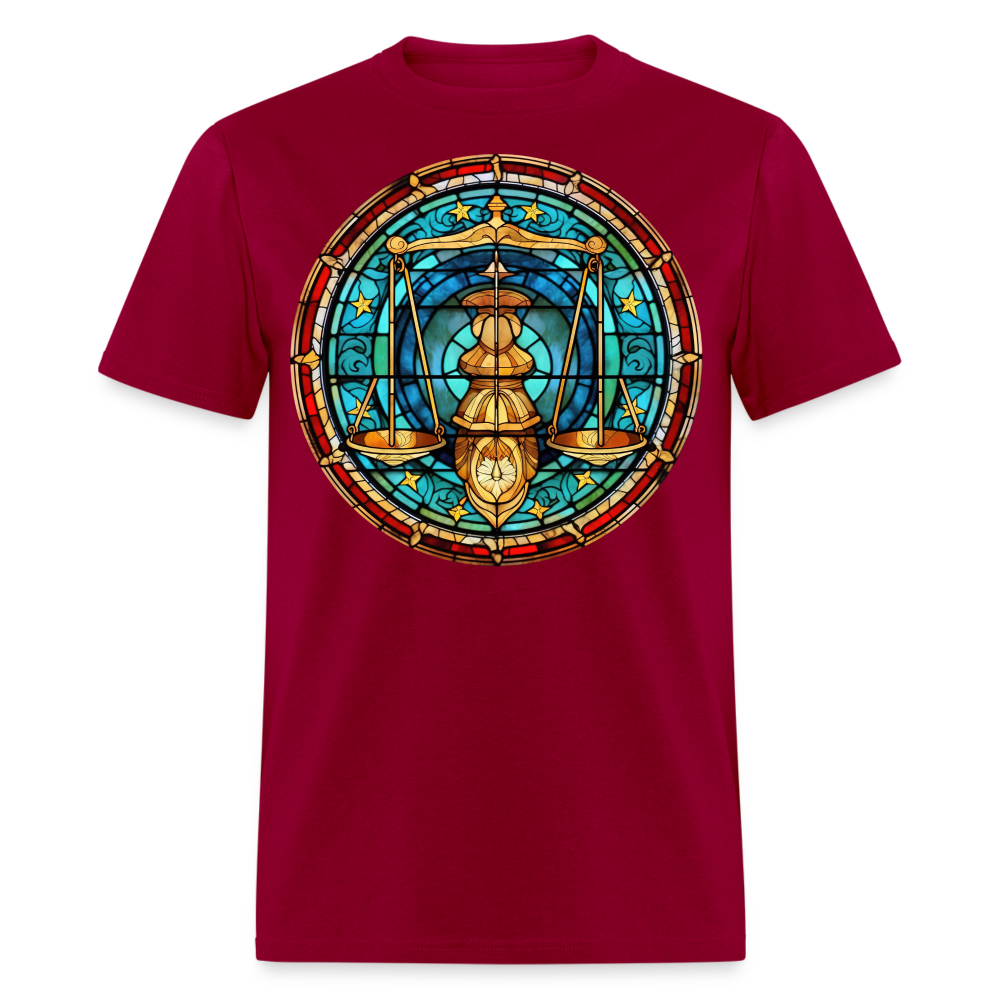 Men's Mosaic Libra Classic T-Shirt - dark red