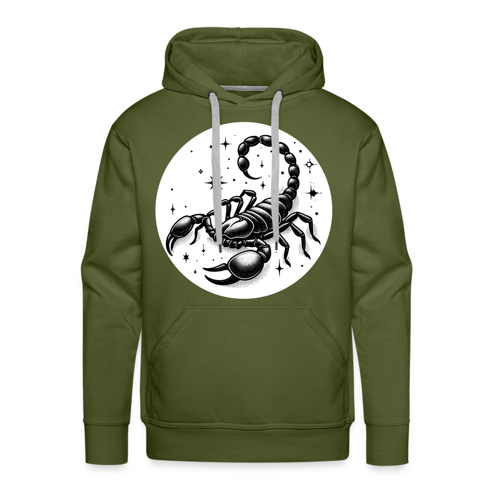 Men’s Magic Scorpio Premium Hoodie - olive green