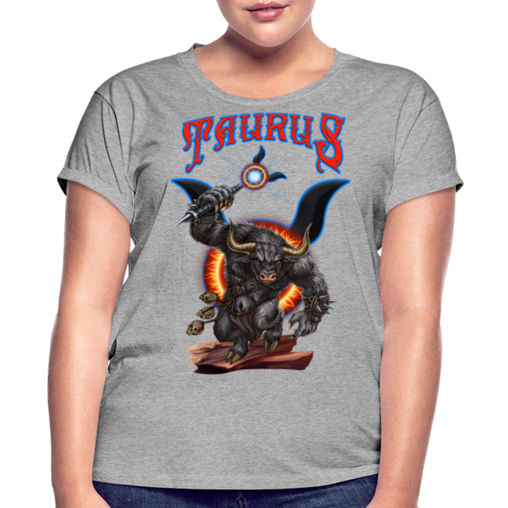 Women's Astral Taurus Relaxed Fit T-Shirt - heather gray