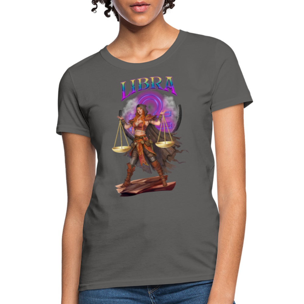 Astral Libra Women's T-Shirt - charcoal