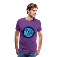 Thumbnail for Men's Leo Premium T-Shirt - purple