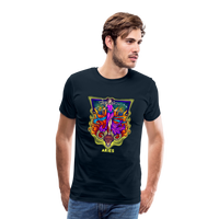 Thumbnail for Men's Psychedelic Premium T-Shirt - deep navy