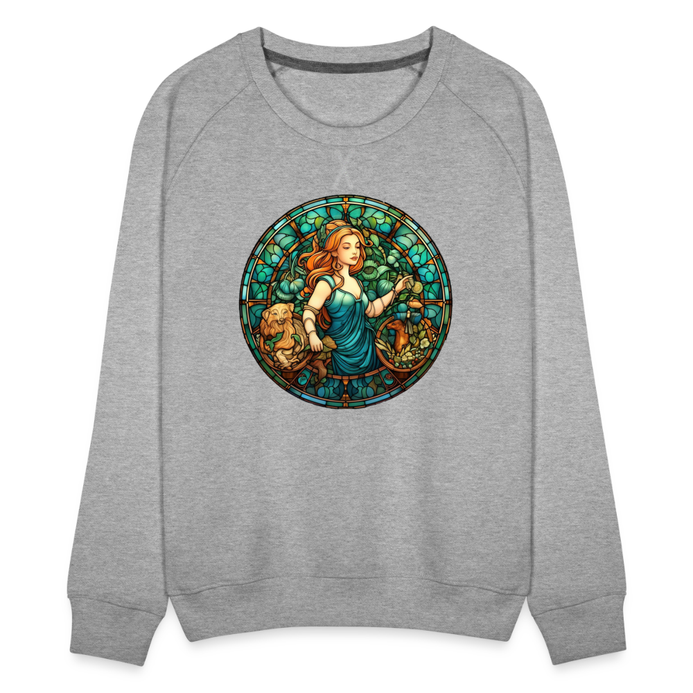 Women’s MosaicVirgo Premium Sweatshirt - heather grey