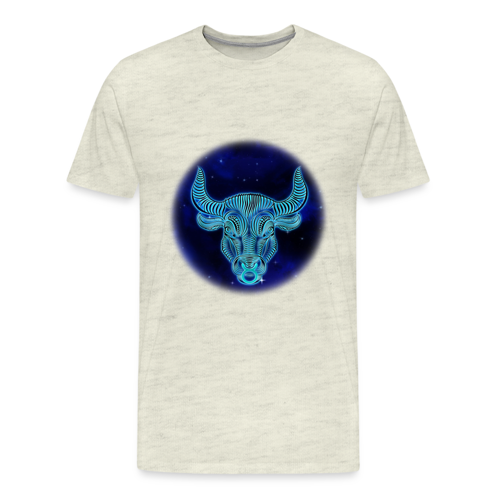 Men's Taurus Premium T-Shirt - heather oatmeal