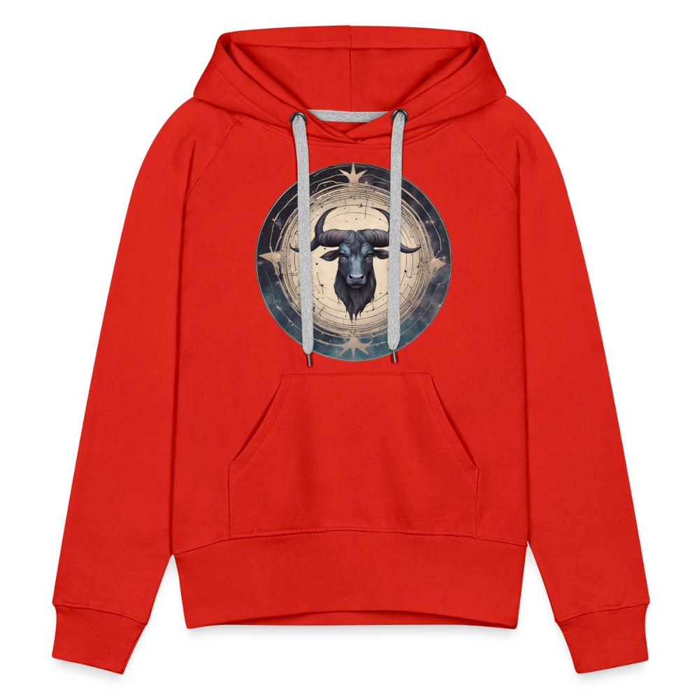 Women’s Mythical Taurus Premium Hoodie - red