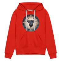 Thumbnail for Women’s Mythical Taurus Premium Hoodie - red