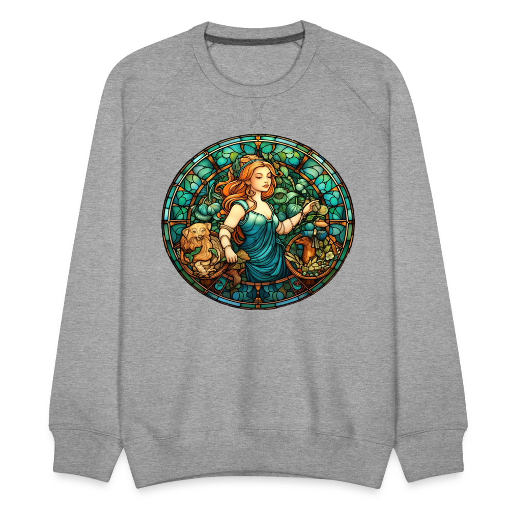 Men’s Mosaic Virgo Premium Sweatshirt - heather grey