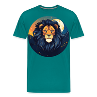 Thumbnail for Men's Mystic Leo Premium T-Shirt - teal