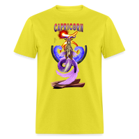 Thumbnail for Men's Astral Capricorn Classic T-Shirt - yellow