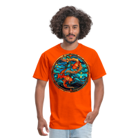 Thumbnail for Men's Mosaic Pisces Classic T-Shirt - orange