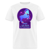 Thumbnail for Men's Neon Aries Classic T-Shirt - white