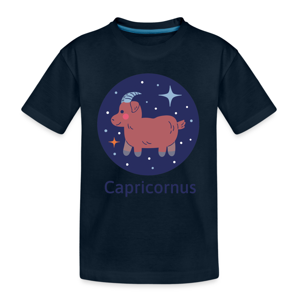 Kid’s Bluey Capricorn Premium Organic T-Shirt - deep navy