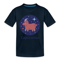 Thumbnail for Kid’s Bluey Capricorn Premium Organic T-Shirt - deep navy