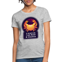 Thumbnail for Women's Glow Cancer T-Shirt - heather gray