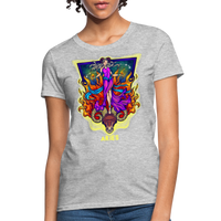 Thumbnail for Women's Cosmic Aries Design T-Shirt - heather gray