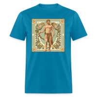 Thumbnail for Men's Mythical Virgo Classic T-Shirt - turquoise