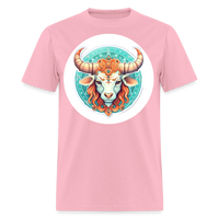 Thumbnail for Men's Symbol Taurus Classic T-Shirt - pink