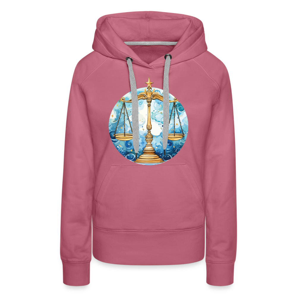 Women’s Mythical Libra Premium Hoodie - mauve