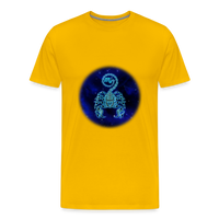 Thumbnail for Men's Scorpio Premium T-Shirt - sun yellow