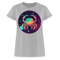 Thumbnail for Women's Mystic Cancer Relaxed Fit T-Shirt - heather gray