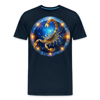 Thumbnail for Men's Mystic Scorpio Premium T-Shirt - deep navy