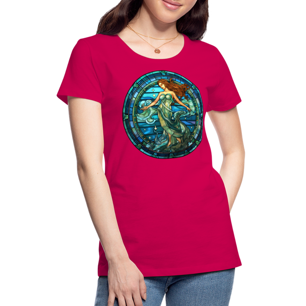 Women’s Mosaic Aquarius Premium T-Shirt - dark pink