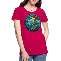 Thumbnail for Women’s Mosaic Aquarius Premium T-Shirt - dark pink