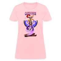 Thumbnail for Astral Capricorn Women's T-Shirt - pink