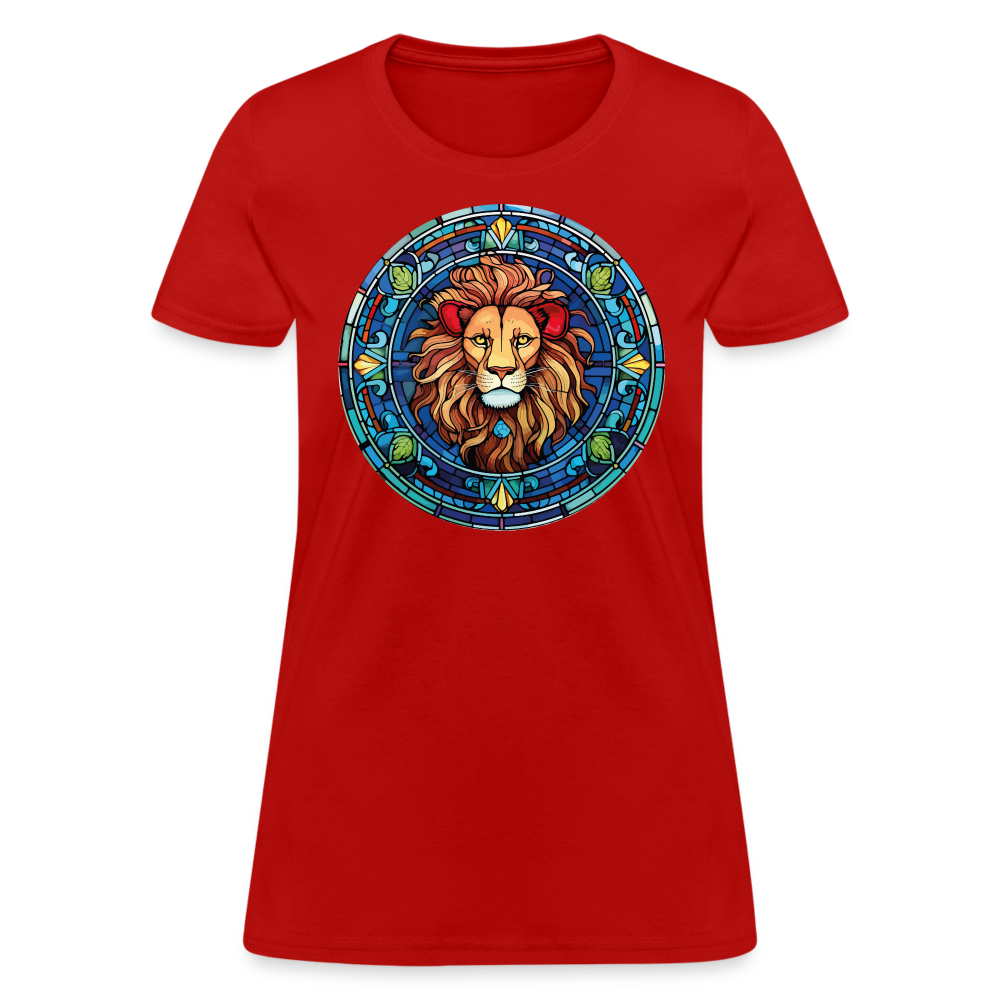 Women's Mosaic Leo T-Shirt - red