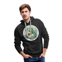 Thumbnail for Men’s Symbol Virgo Premium Hoodie - black