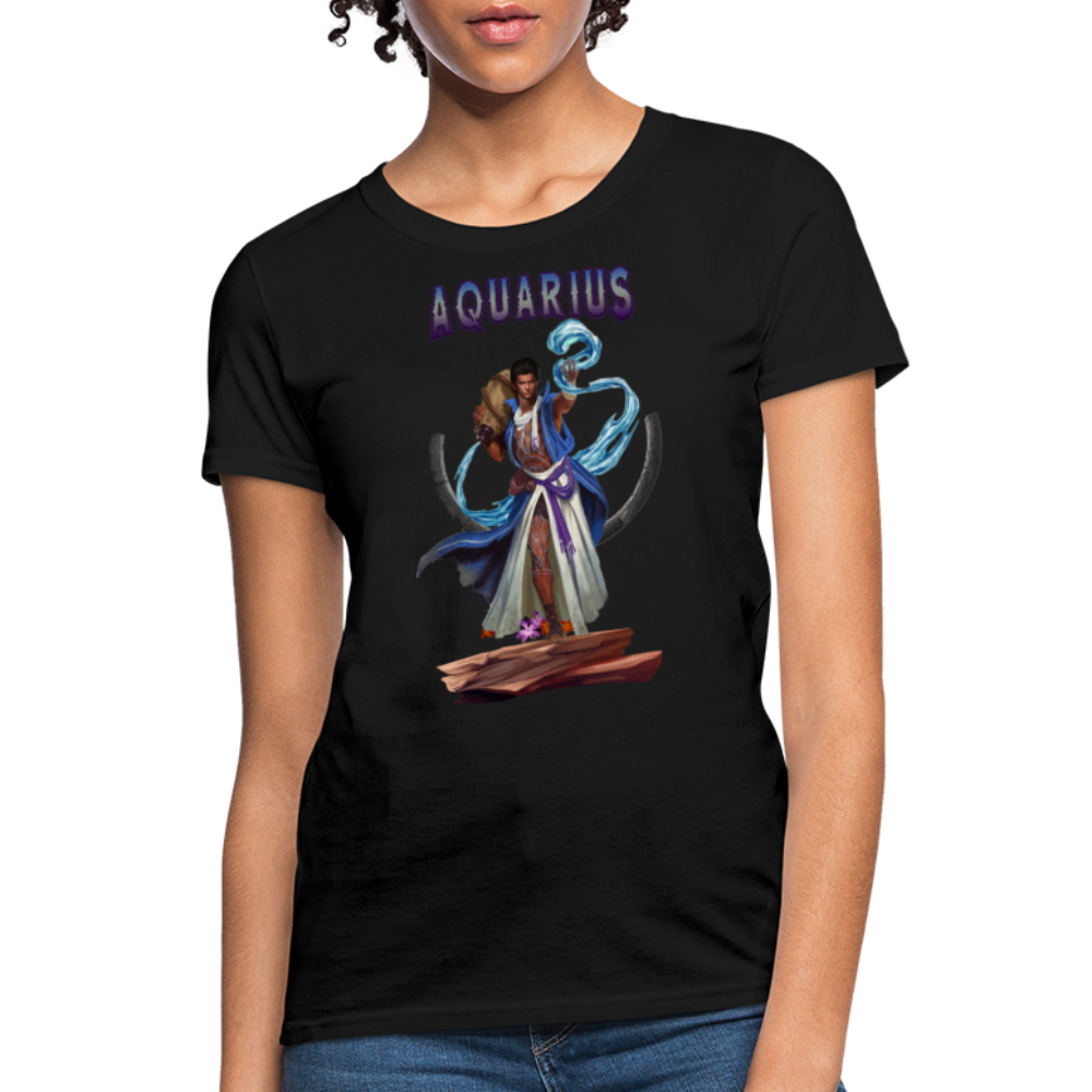 Women's Astral Aquarius T-Shirt - black