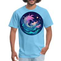 Thumbnail for Men's Magic Aquarius Classic T-Shirt - aquatic blue