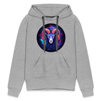 Thumbnail for Women’s Magic Aries Premium Hoodie - heather grey