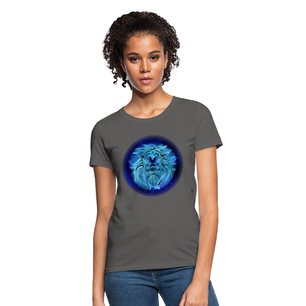 Women's Stellar Leo T-Shirt - charcoal