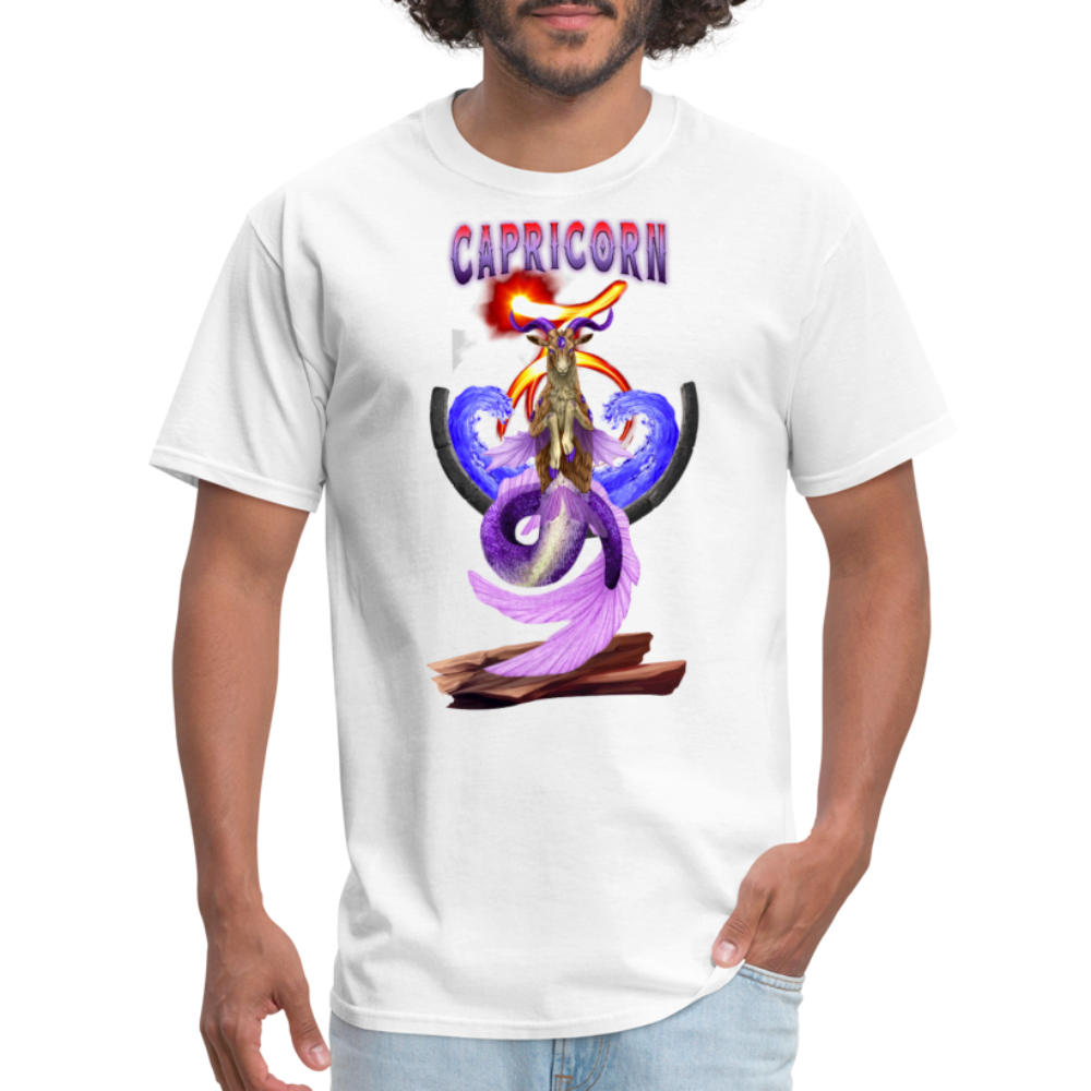 Men's Astral Capricorn Classic T-Shirt - white