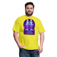 Thumbnail for Men's Neon Gemini Classic T-Shirt - yellow