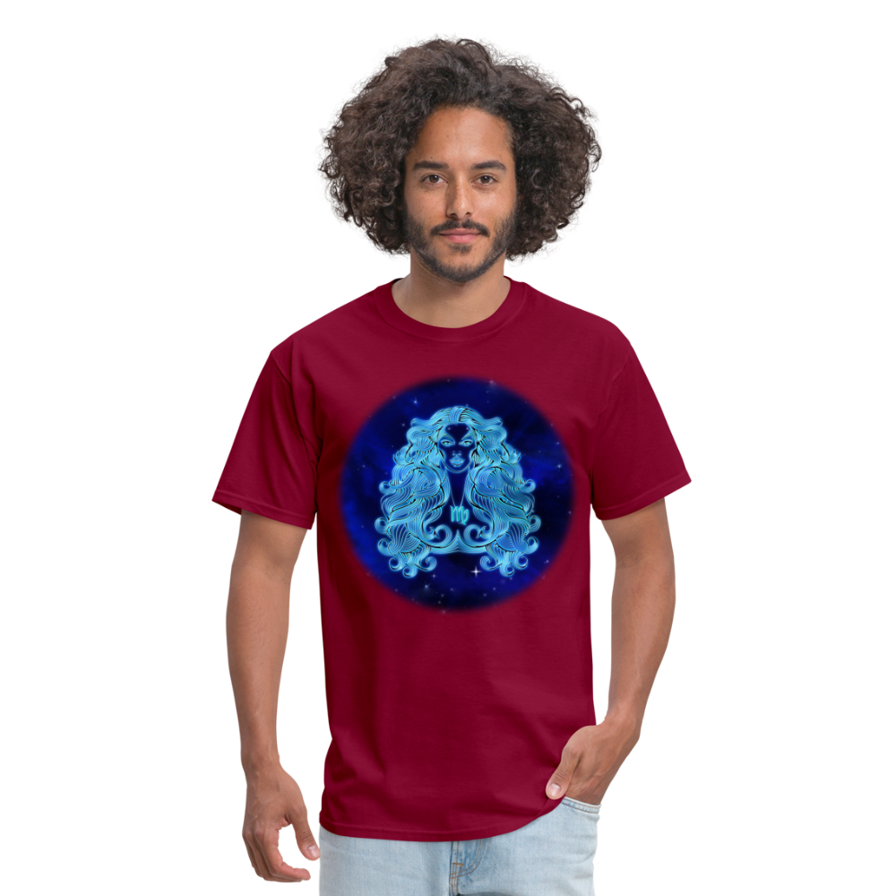 Men's Stellar Virgo Classic T-Shirt - burgundy