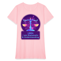 Thumbnail for Women's Neon Libra T-Shirt - pink