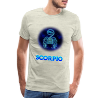 Thumbnail for Men's Scorpio Premium T-Shirt - heather oatmeal