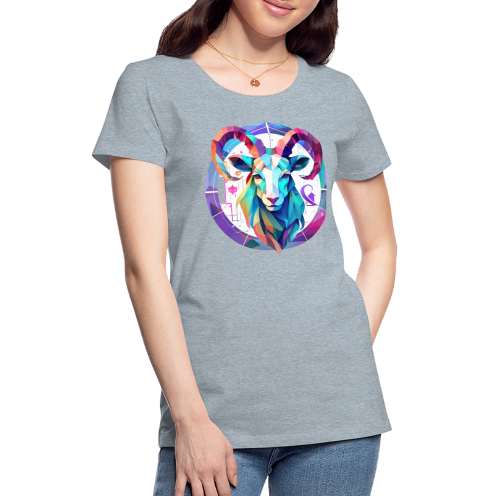 Women’s Mythical Aries Premium T-Shirt - heather ice blue