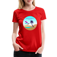 Thumbnail for Women's Dragonfly Oasis V.2 Premium T-Shirt - red