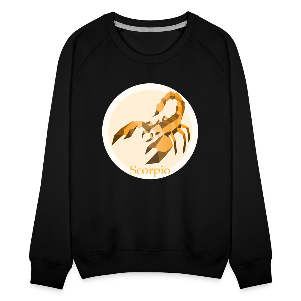 Women’s Mosaic Scorpio Premium Sweatshirt - black