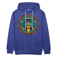 Thumbnail for Men’s Mosaic Libra Premium Hoodie - royal blue