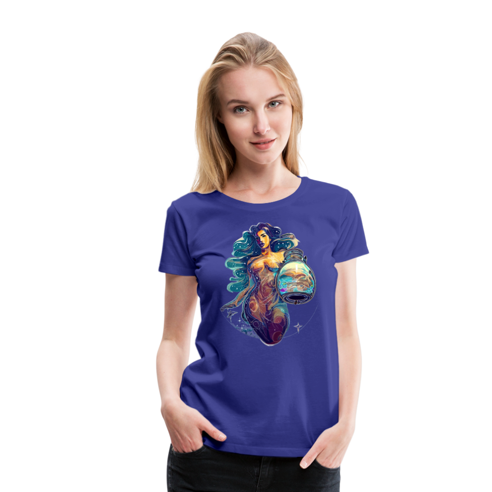 Women’s Mythical Aquarius Premium T-Shirt - royal blue