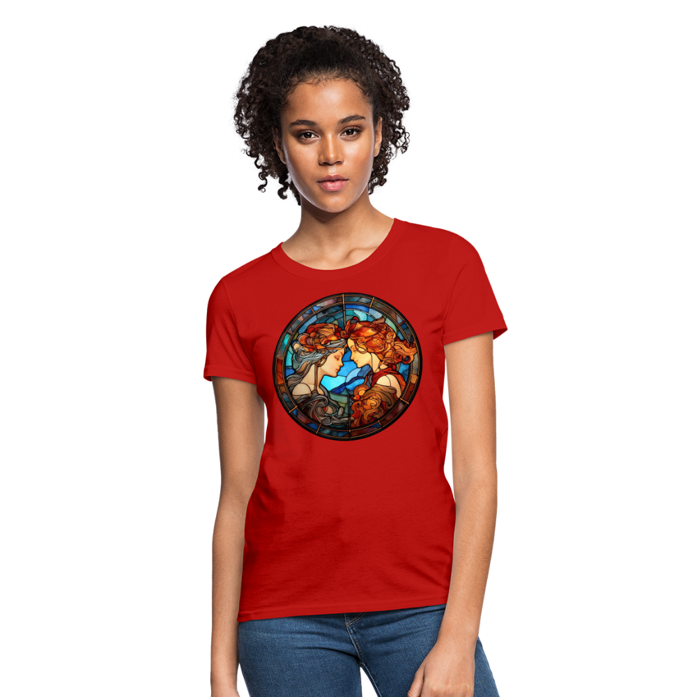 Women's Mosaic Gemini T-Shirt - red