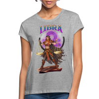 Thumbnail for Women's Astral Libra Relaxed Fit T-Shirt - heather gray