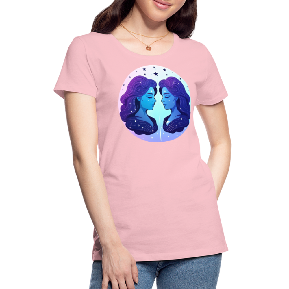 Women’s Magic Gemini Premium T-Shirt - pink